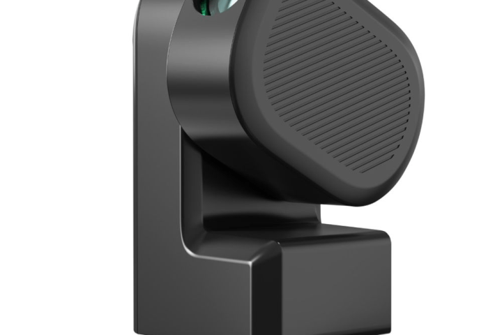 a close up of a speaker